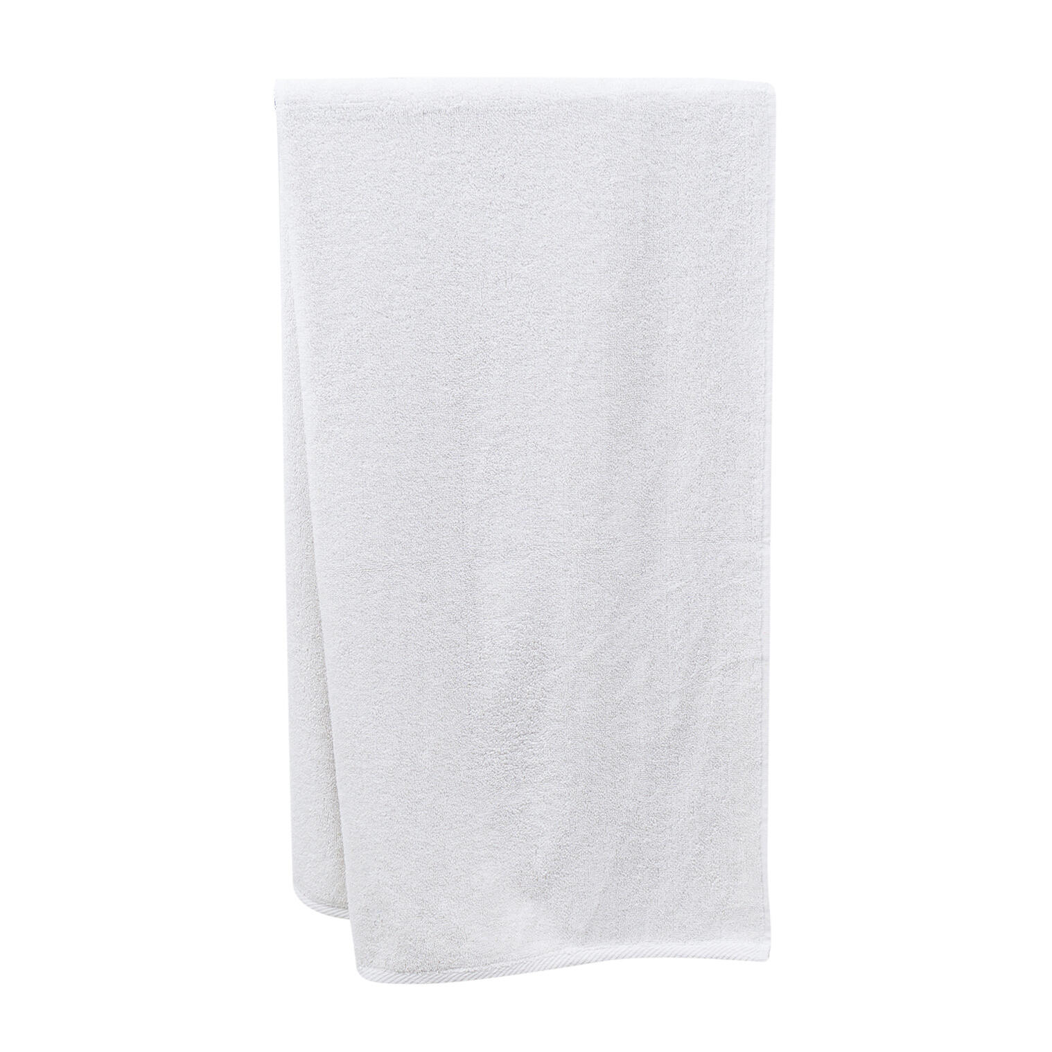 Bath Towel, 30 x 60", White, Cotton-Polyester Blend, Absorbent & Durable
