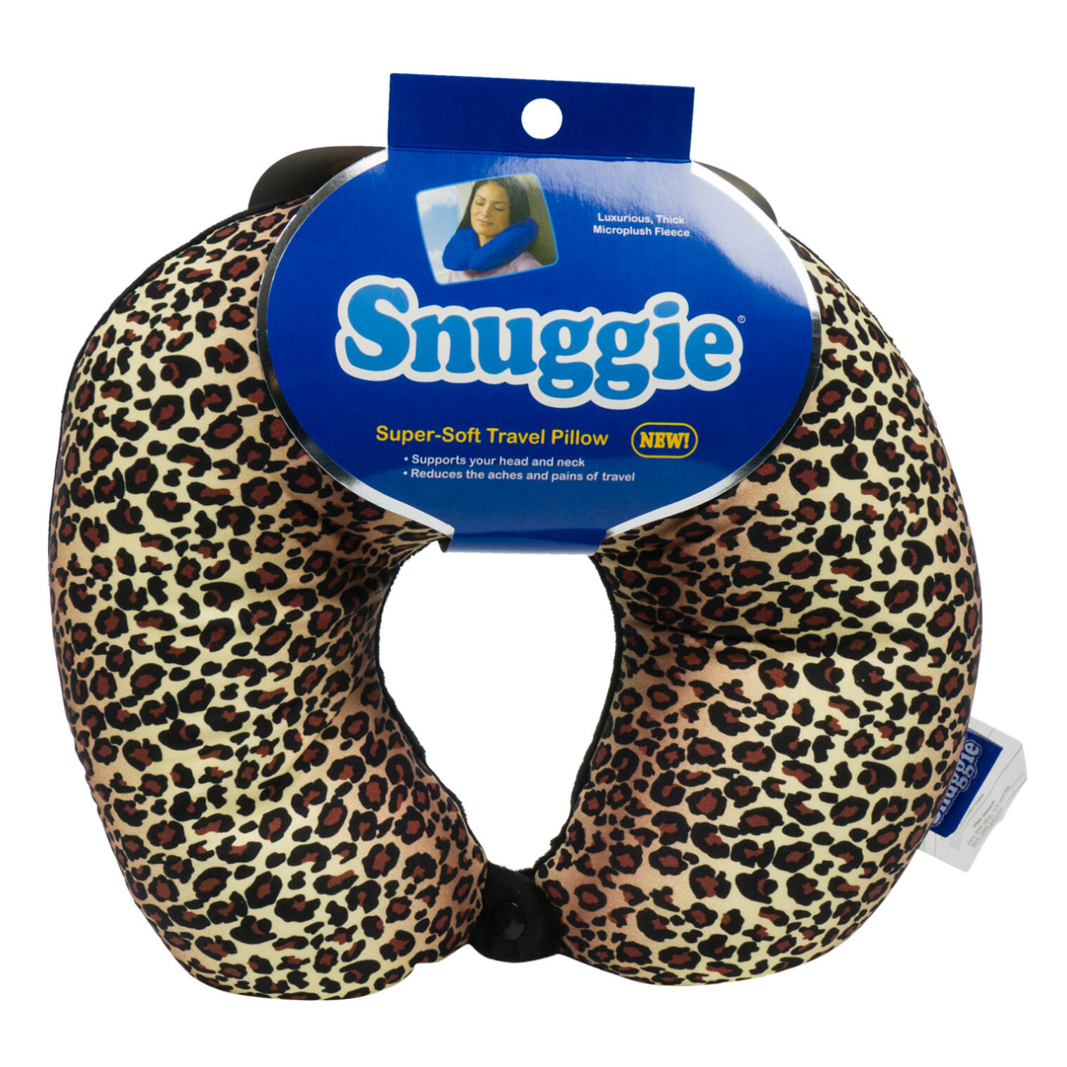 Wholesale Snuggie Super Soft Travel Pillow Leopard