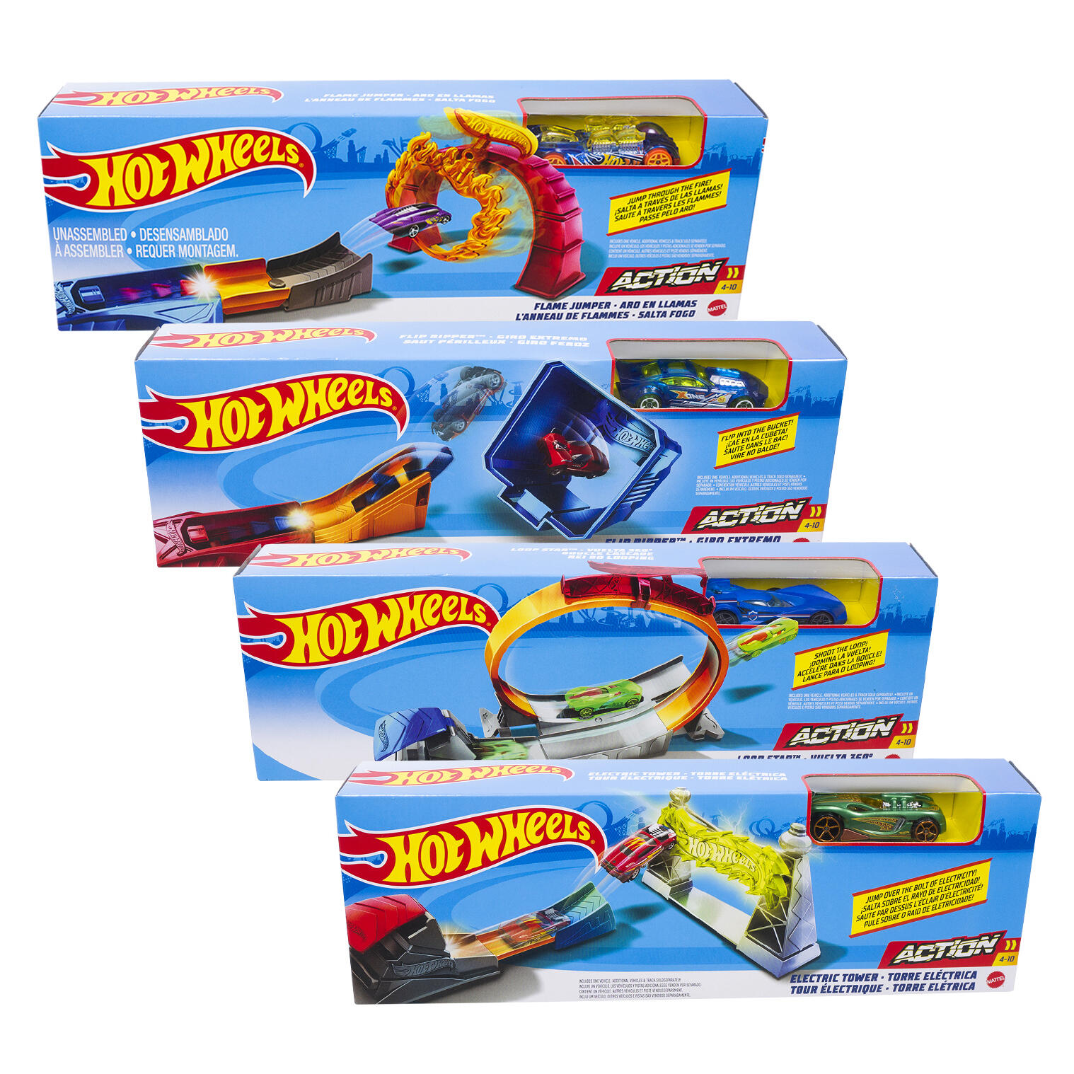 Wholesale Hot Wheels Electric Tower Playset MULTICOLOR