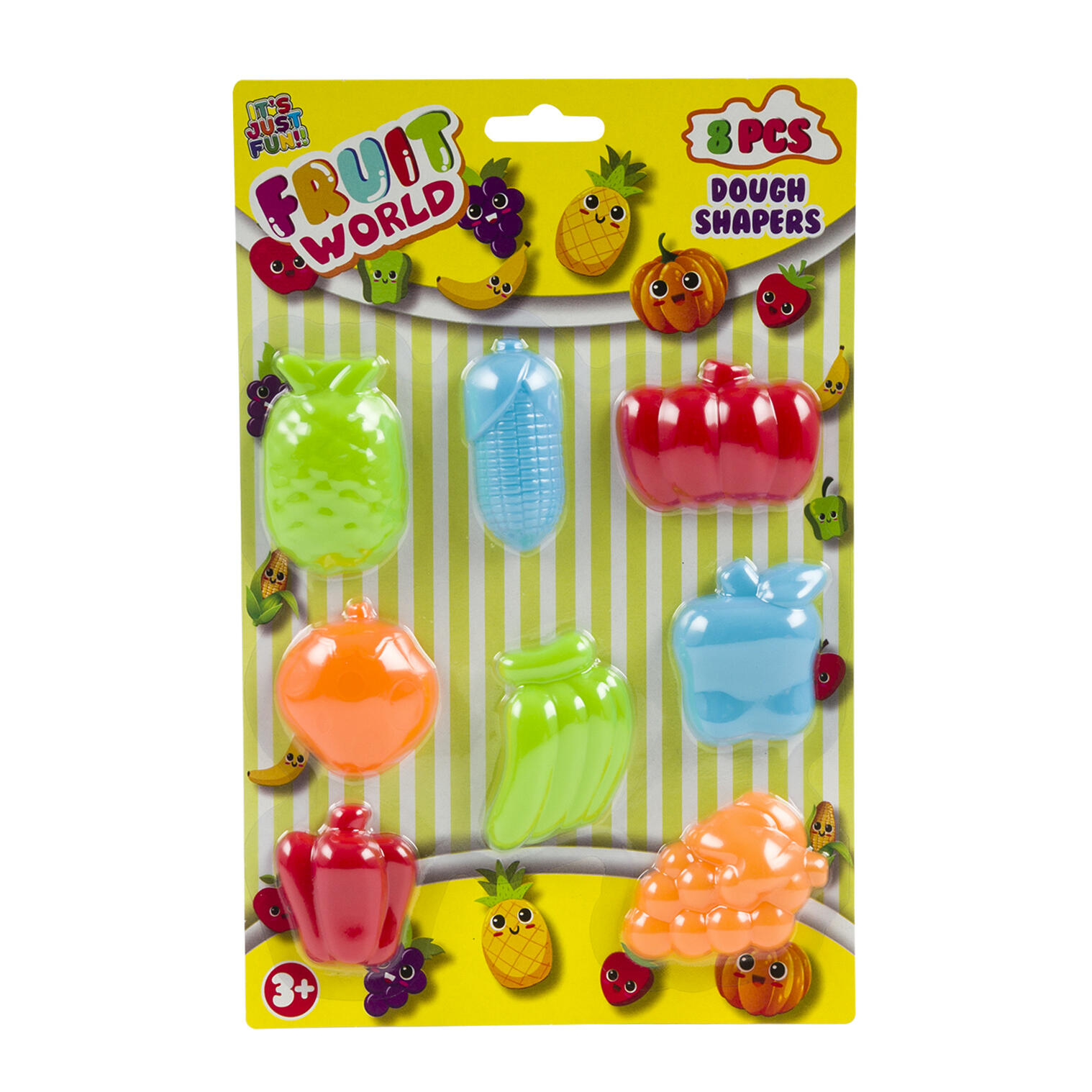 8pc Fruit Clay Molds