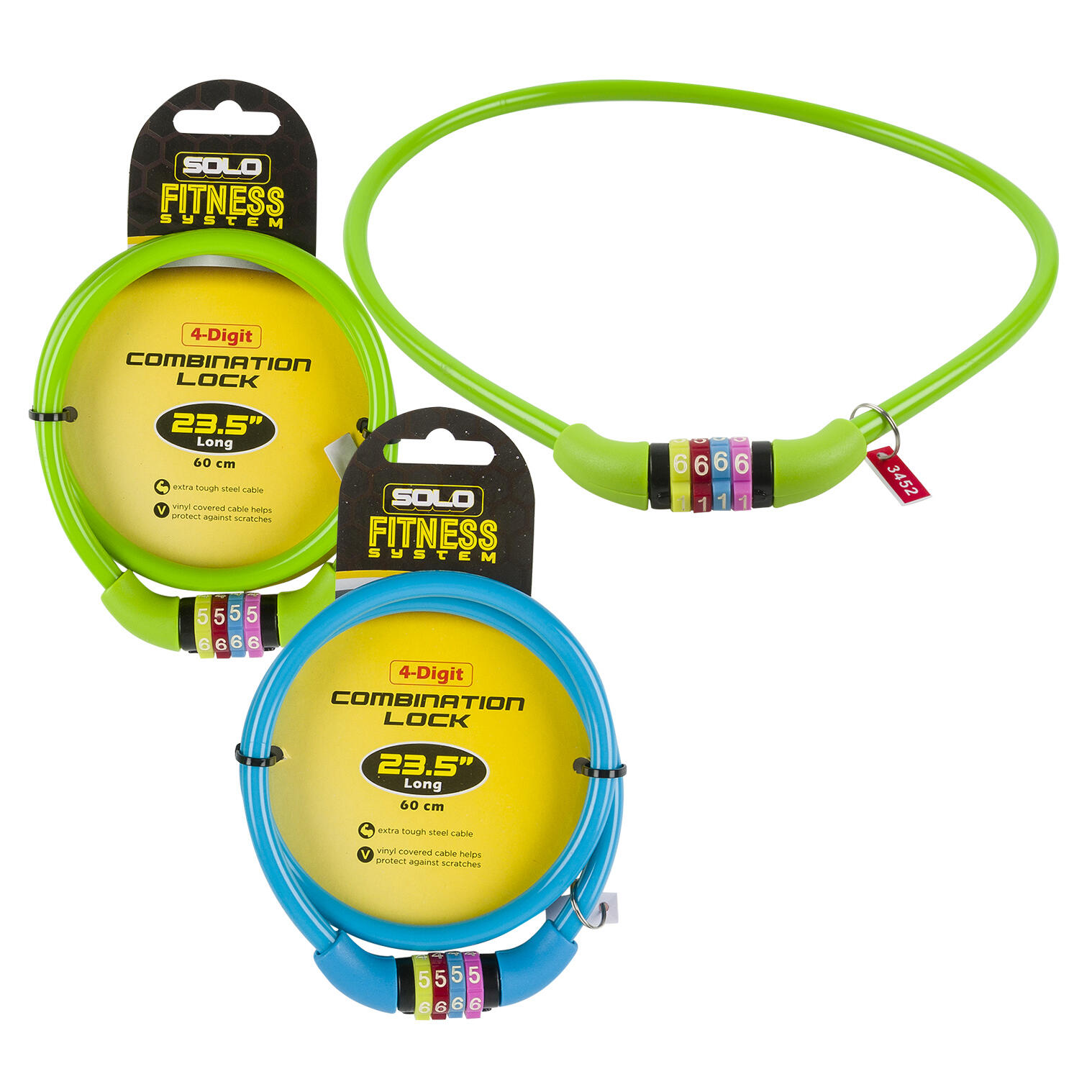 Combination Cable Lock- 23.5"