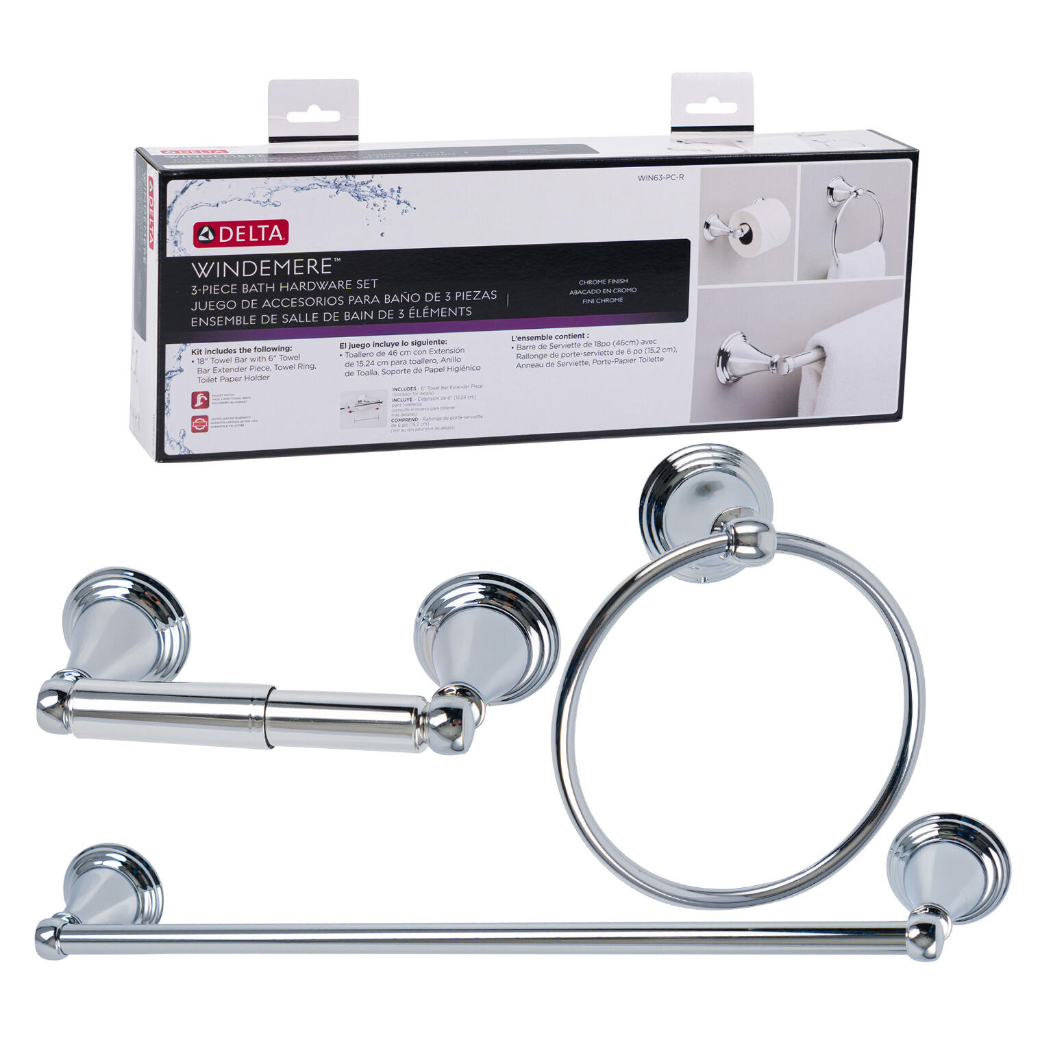 Wholesale Delta 3pc Bath Accessory Set DELTA