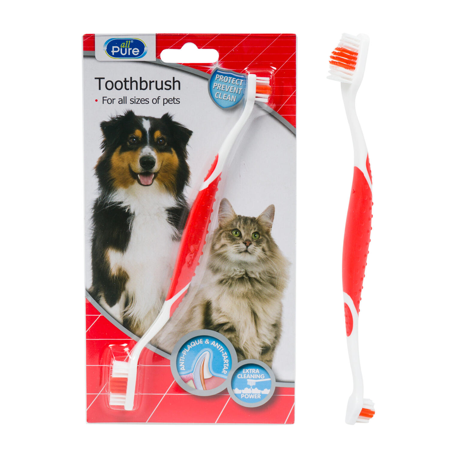 Wholesale Plastic Dog and Cat Toothbrush