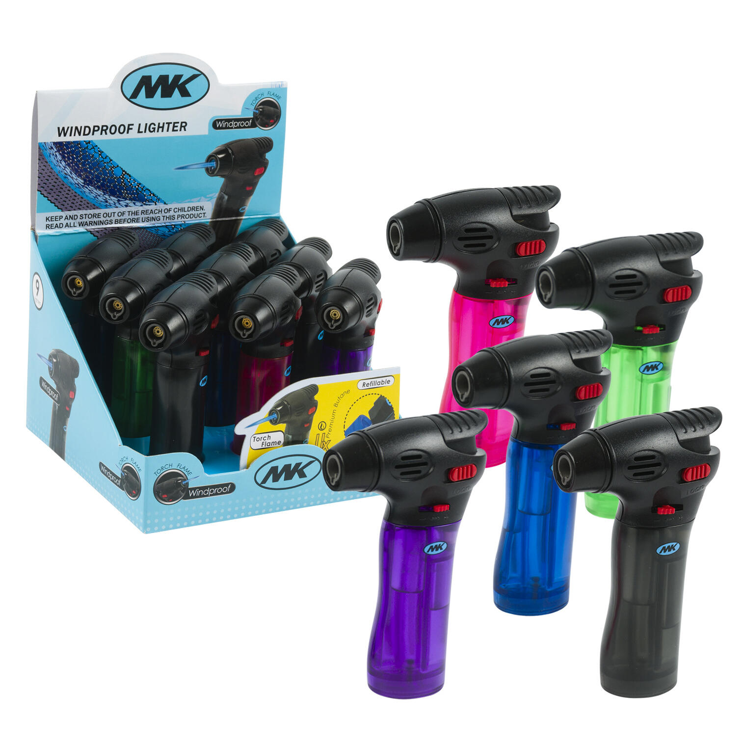 Wholesale Multipurpose Torch Lighter Assorted