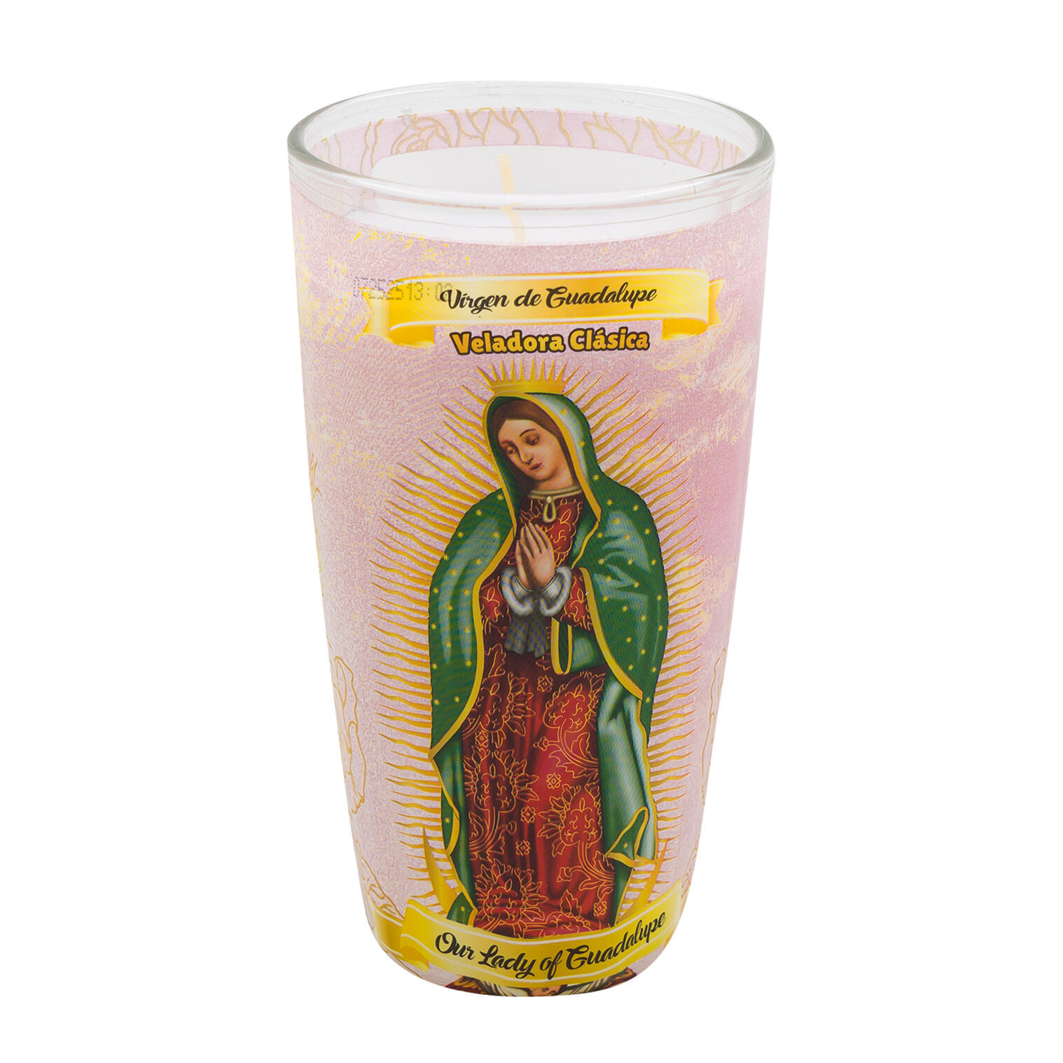 Virgen Guadalupe Candle- 6"
