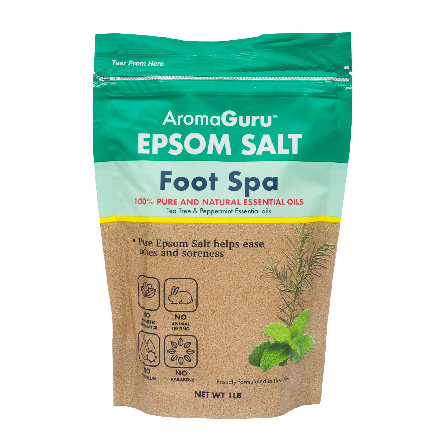 Wholesale Foot Spa Epsom Salt 1lb
