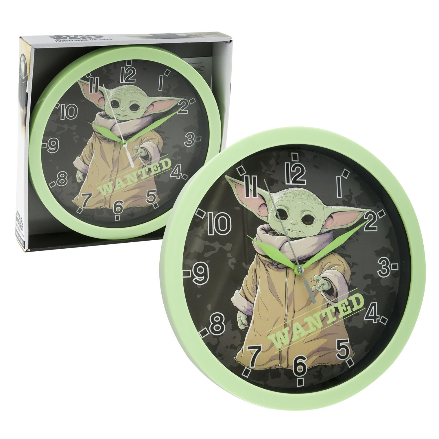 Baby Yoda Wall Clock- 9¾"