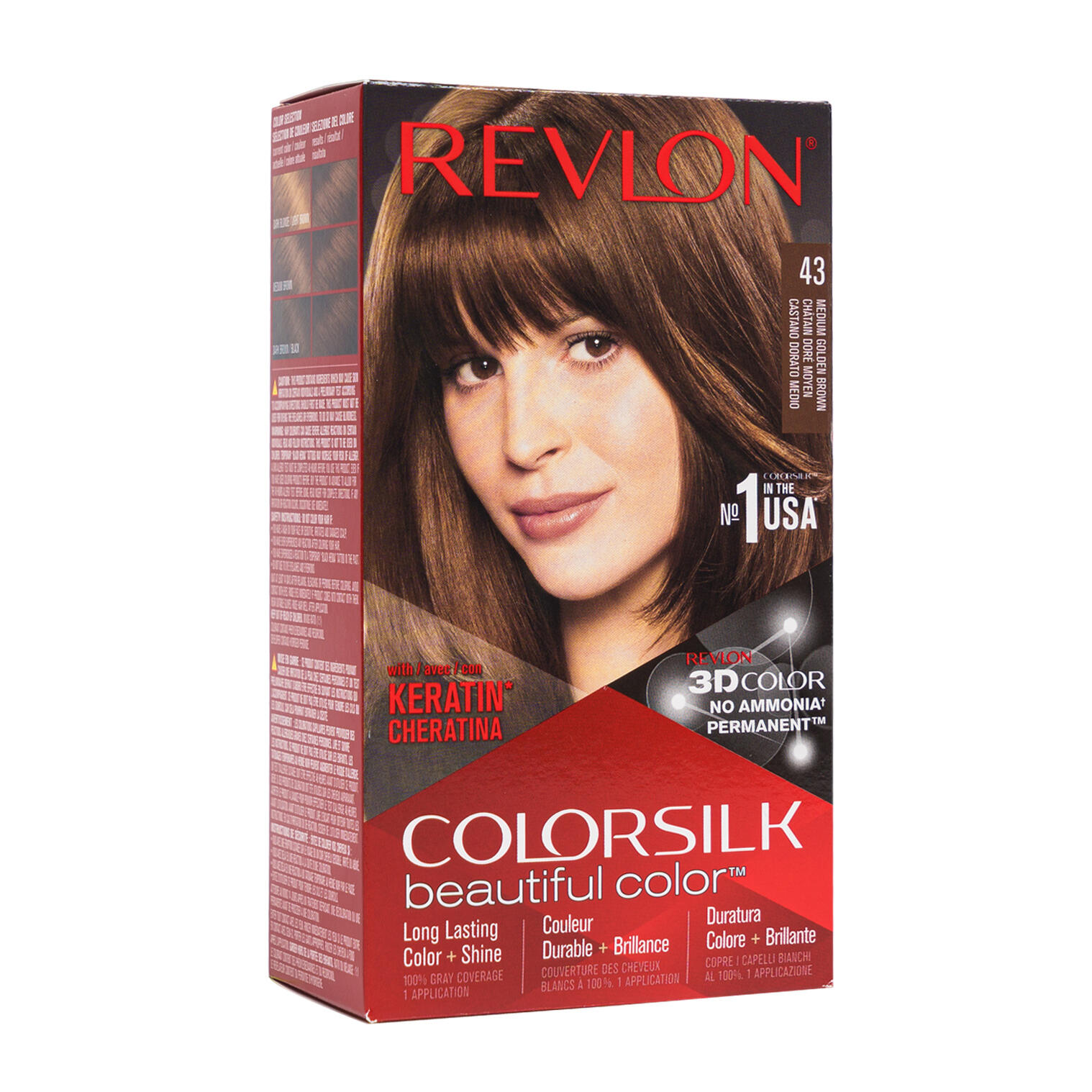 Wholesale Revlon Colorsilk Hair Color Medium Golden Brown MED GOLDEN BROWN
