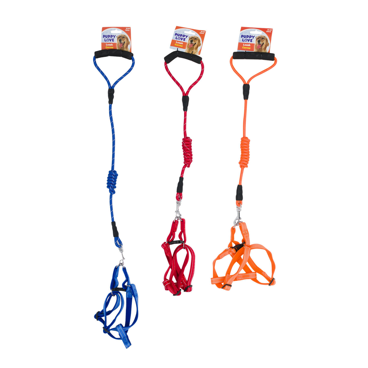 Dog Leash- 59"- 3 Assorted Colors
