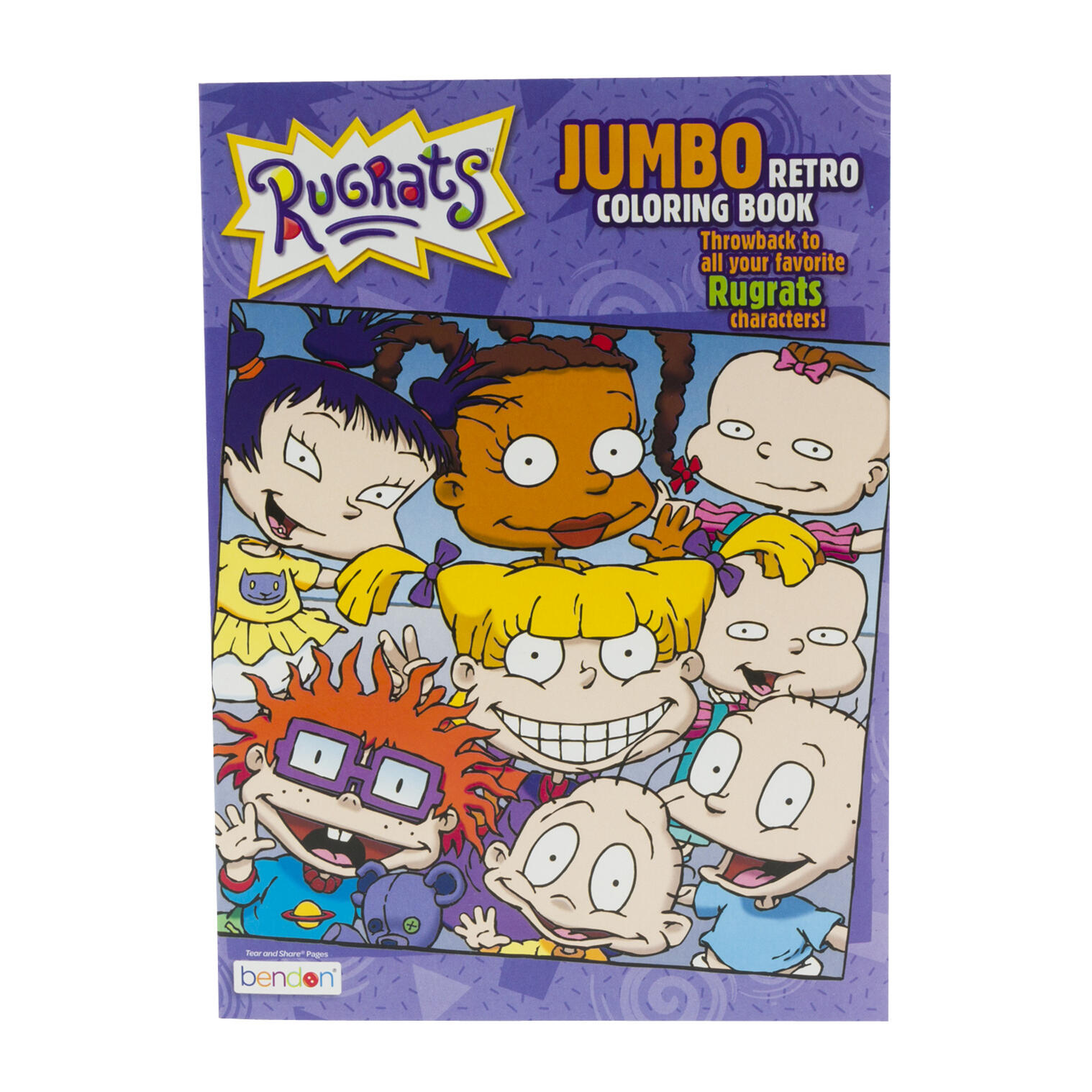 Wholesale 80pg Rugrats Coloring Book MULTICOLOR