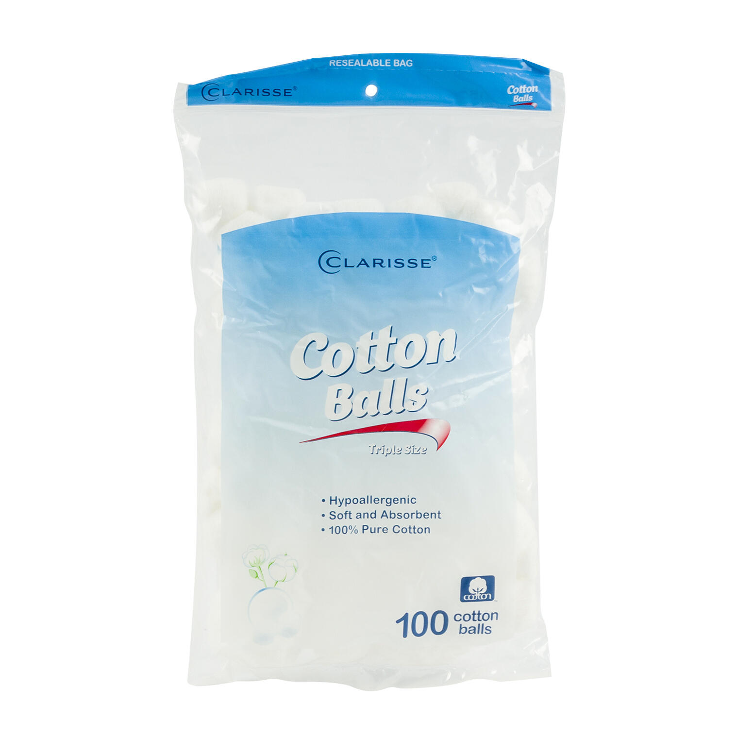 Wholesale 100ct Triple Size Cotton Balls