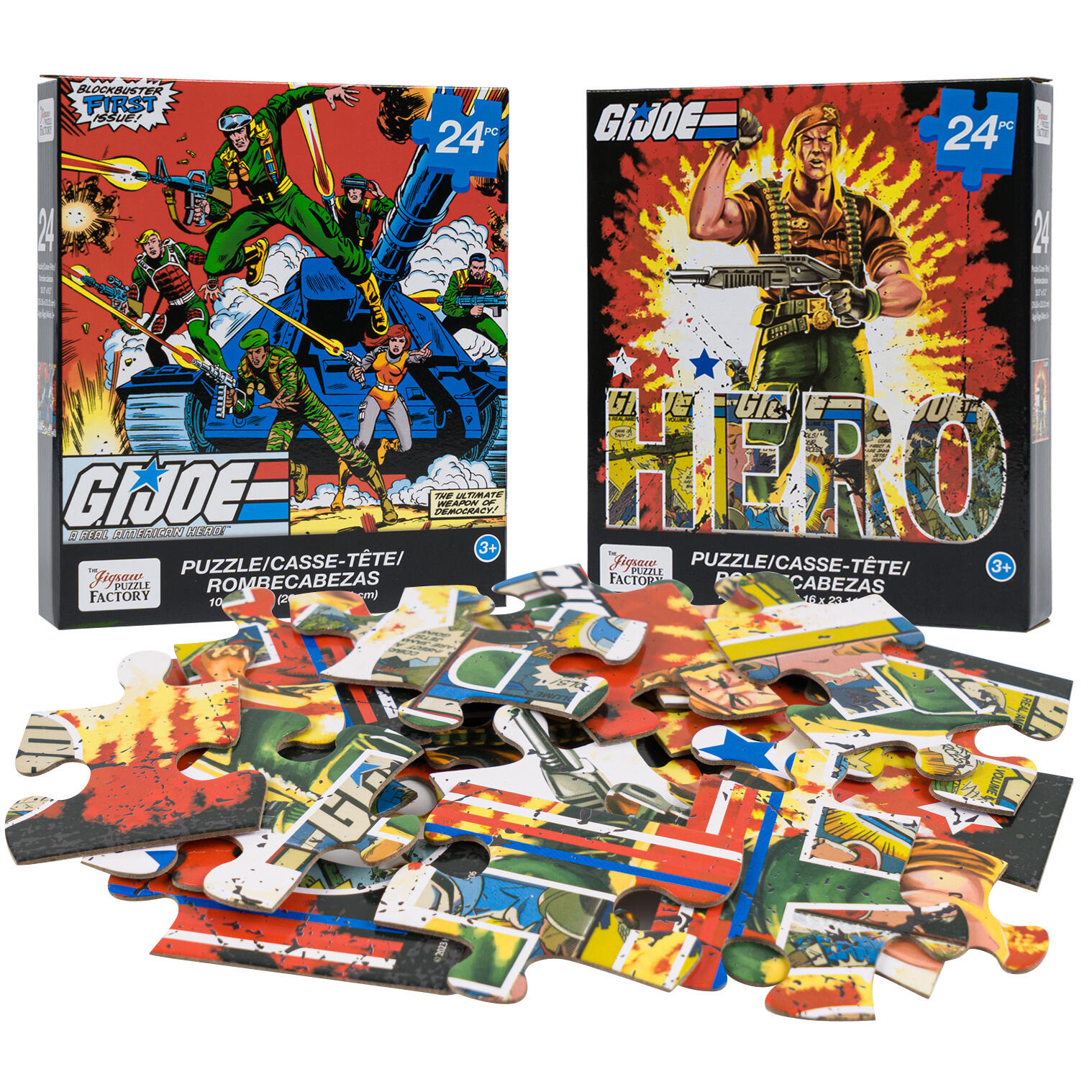 Wholesale G.I. Joe 24pc Jigsaw Puzzle, Assorted | MULTICOLOR | SKU