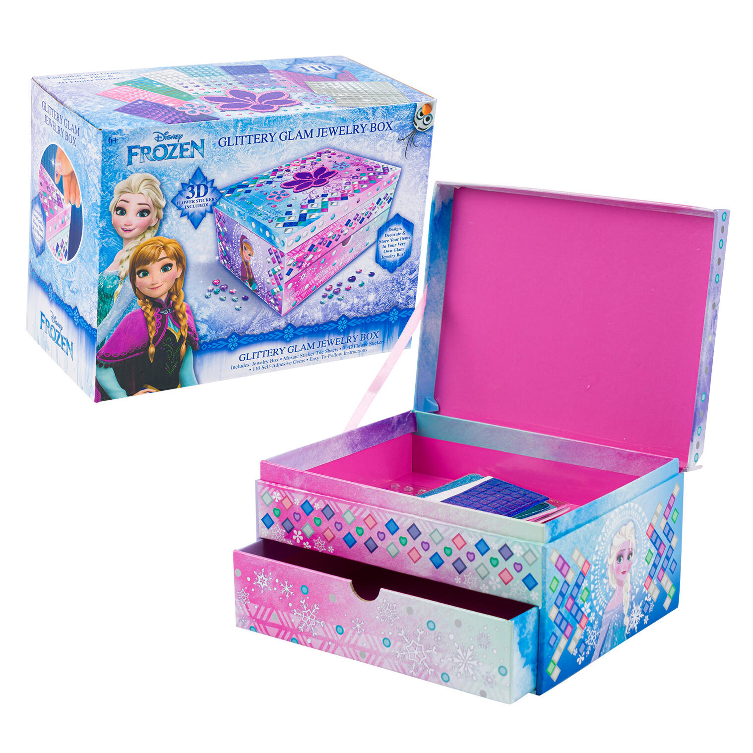Wholesale JEWELRY BOX, DISNEY FROZEN MULTI