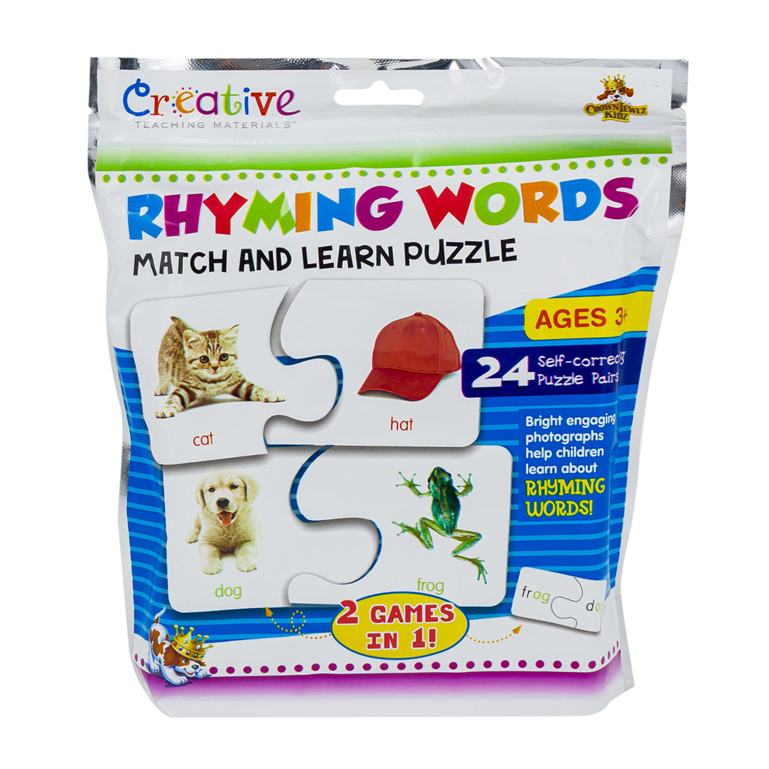 Wholesale Rhyming Words Match and Learn Puzzle, 2 Games in 1 | MULTI ...
