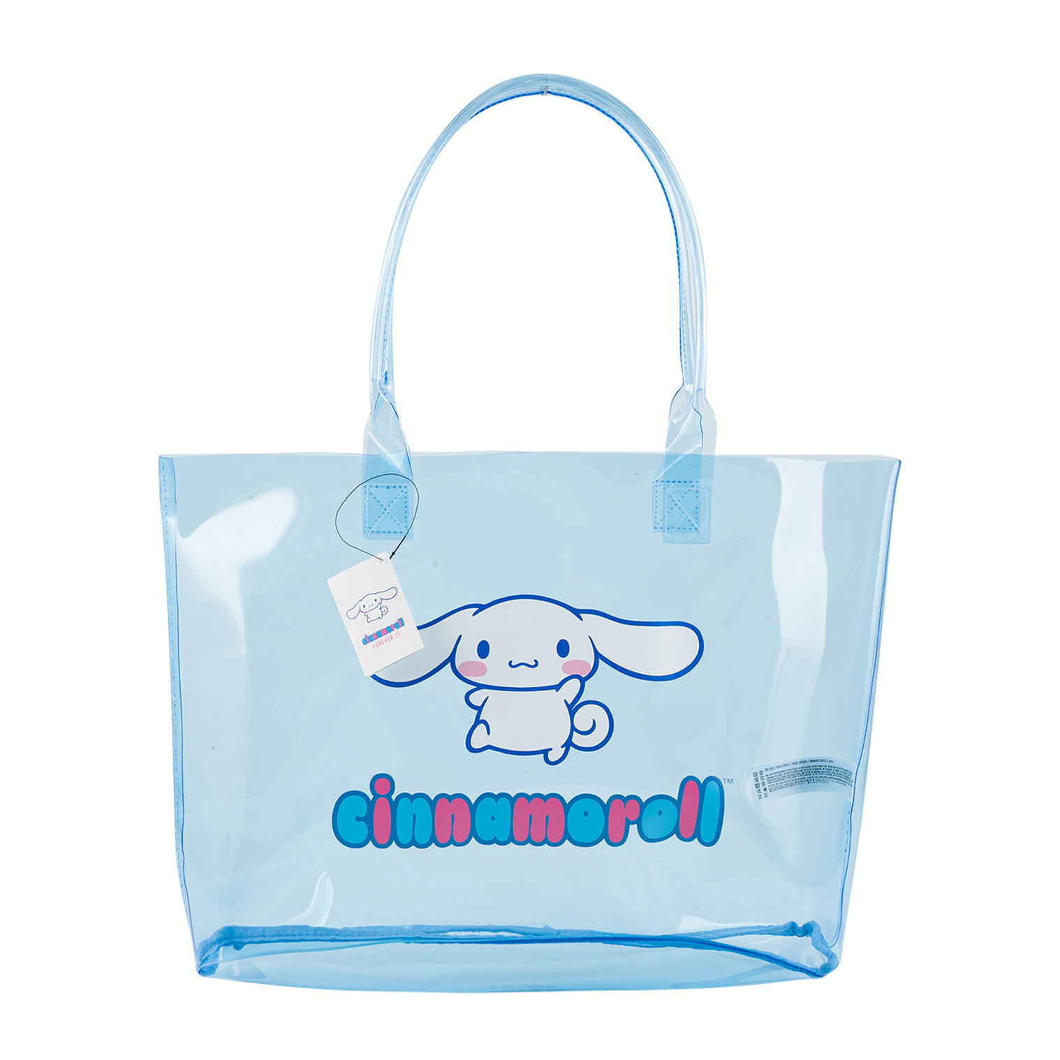 Wholesale Sanrio Cinnamoroll Clear Blue Tote Bag | CLEAR/BLUE