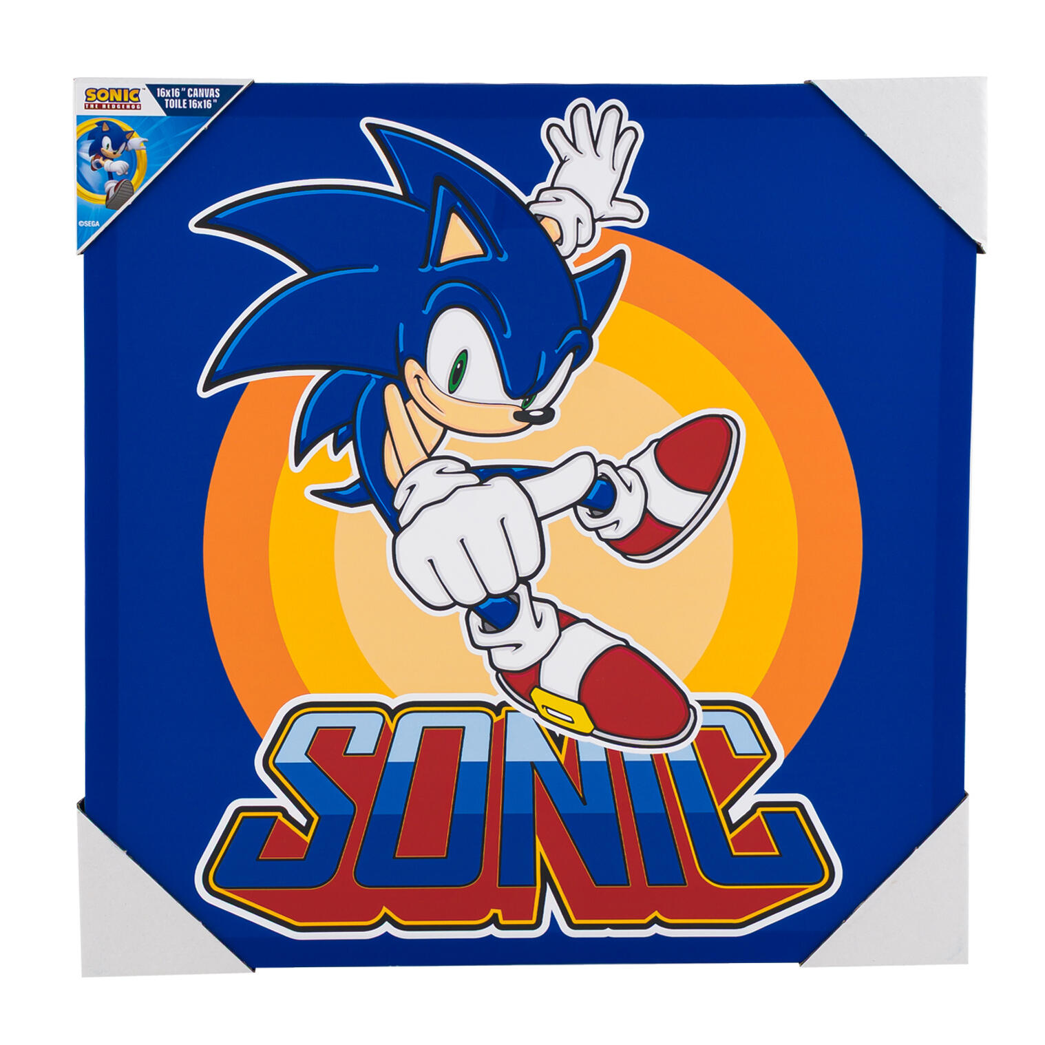 Wholesale Sonic The Hedgehog Wall Art - 16x16