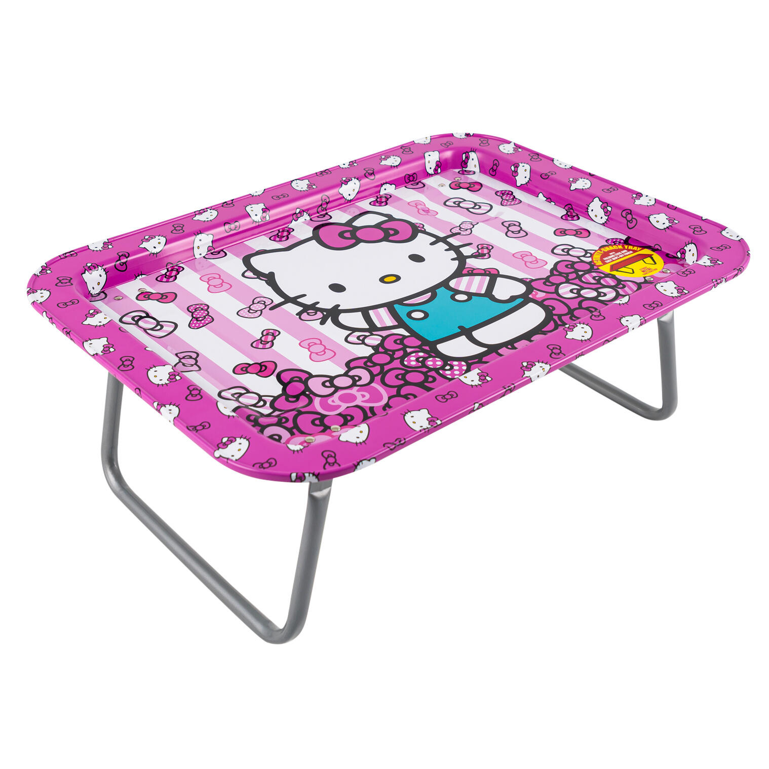 Wholesale Hello Kitty Activity Snack Tray with Folding Legs, 17