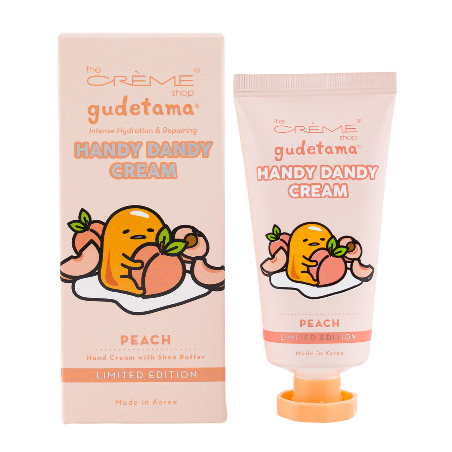 The Crème Shop Gudetama Peach Handy Dandy Cream