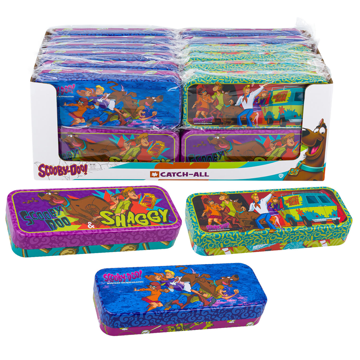 Wholesale Scooby-Doo! Tin Pencil Case 8.5