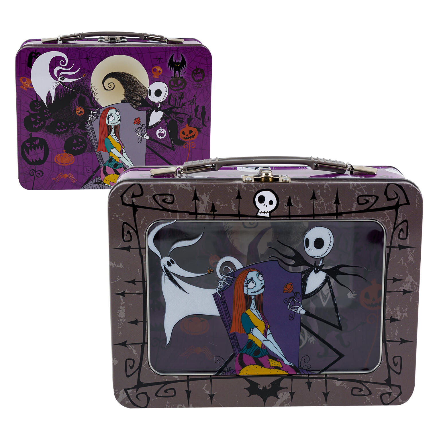 Disney The Nightmare Before Christmas Window Tin Large Lunch Box