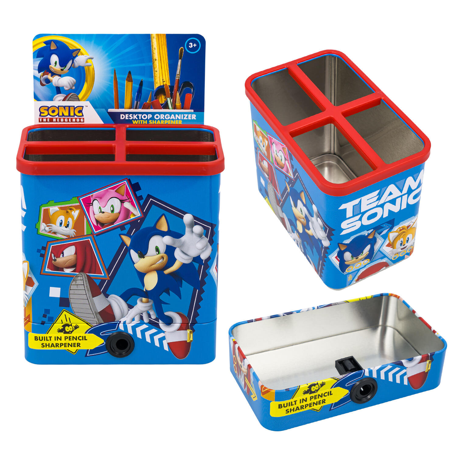Wholesale Sonic The Hedgehog Desktop Organizer with Sharpener