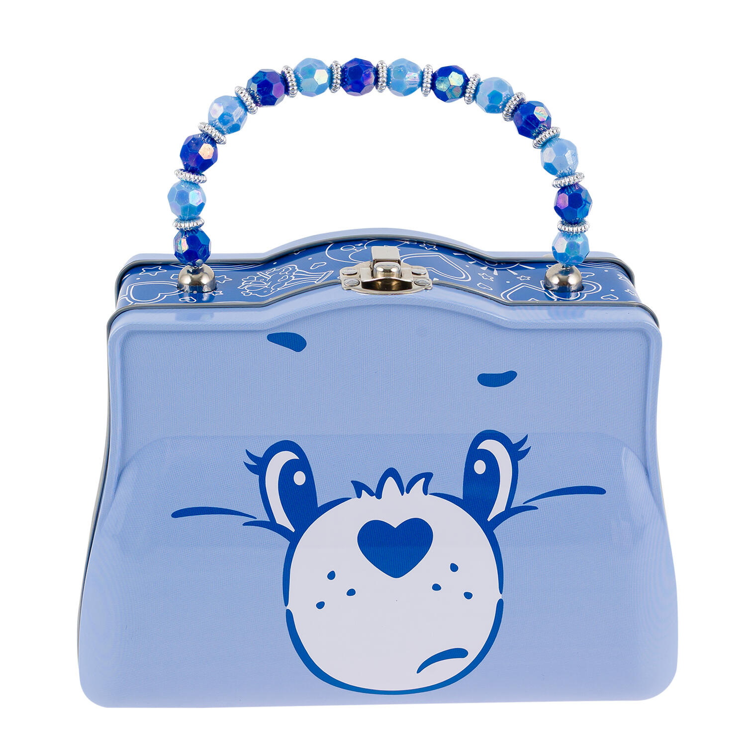 Wholesale Care Bears Tin Handbag - Grumpy Bear | BLUE | SKU: 88775