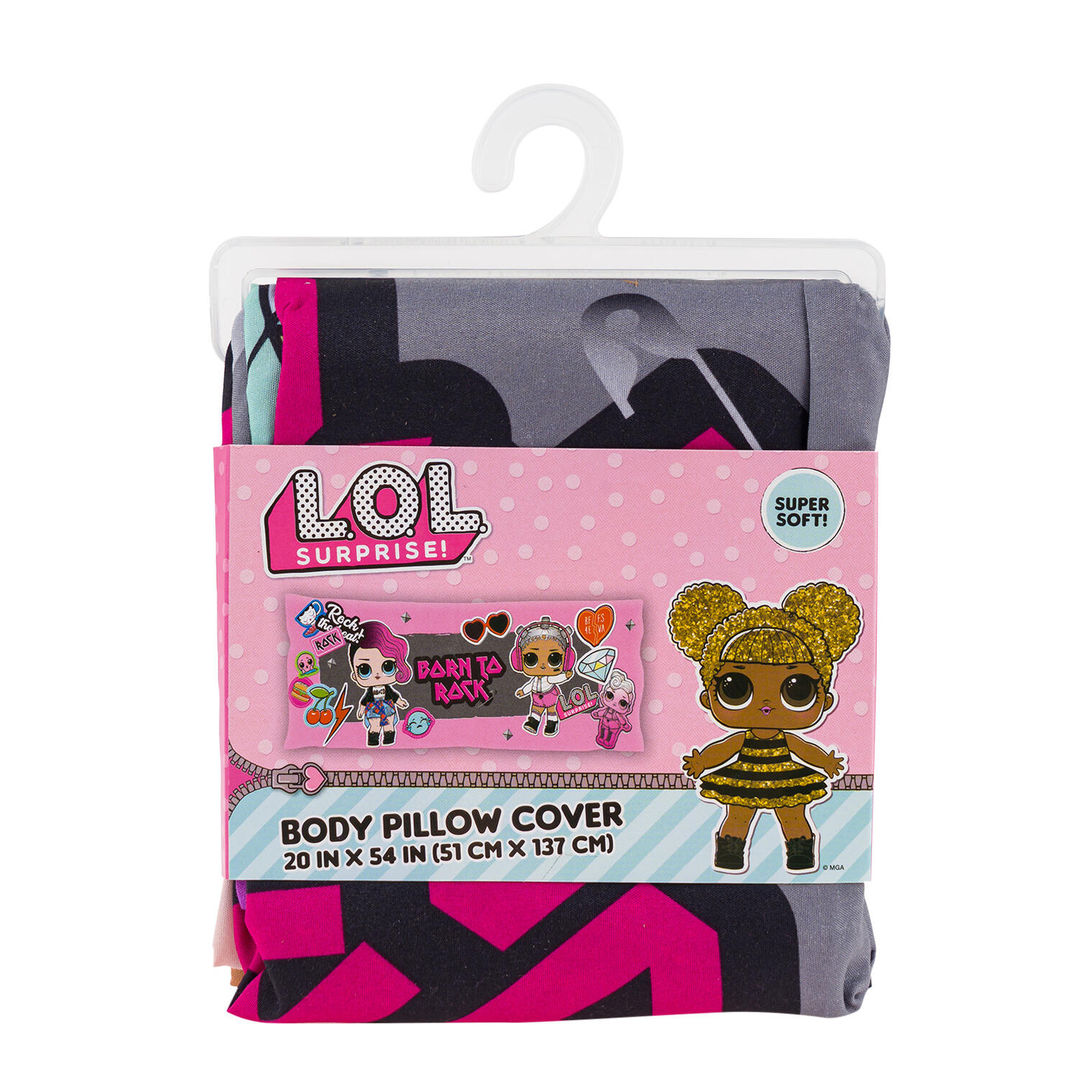 L.O.L.  Surprise! Body Pillow Cover