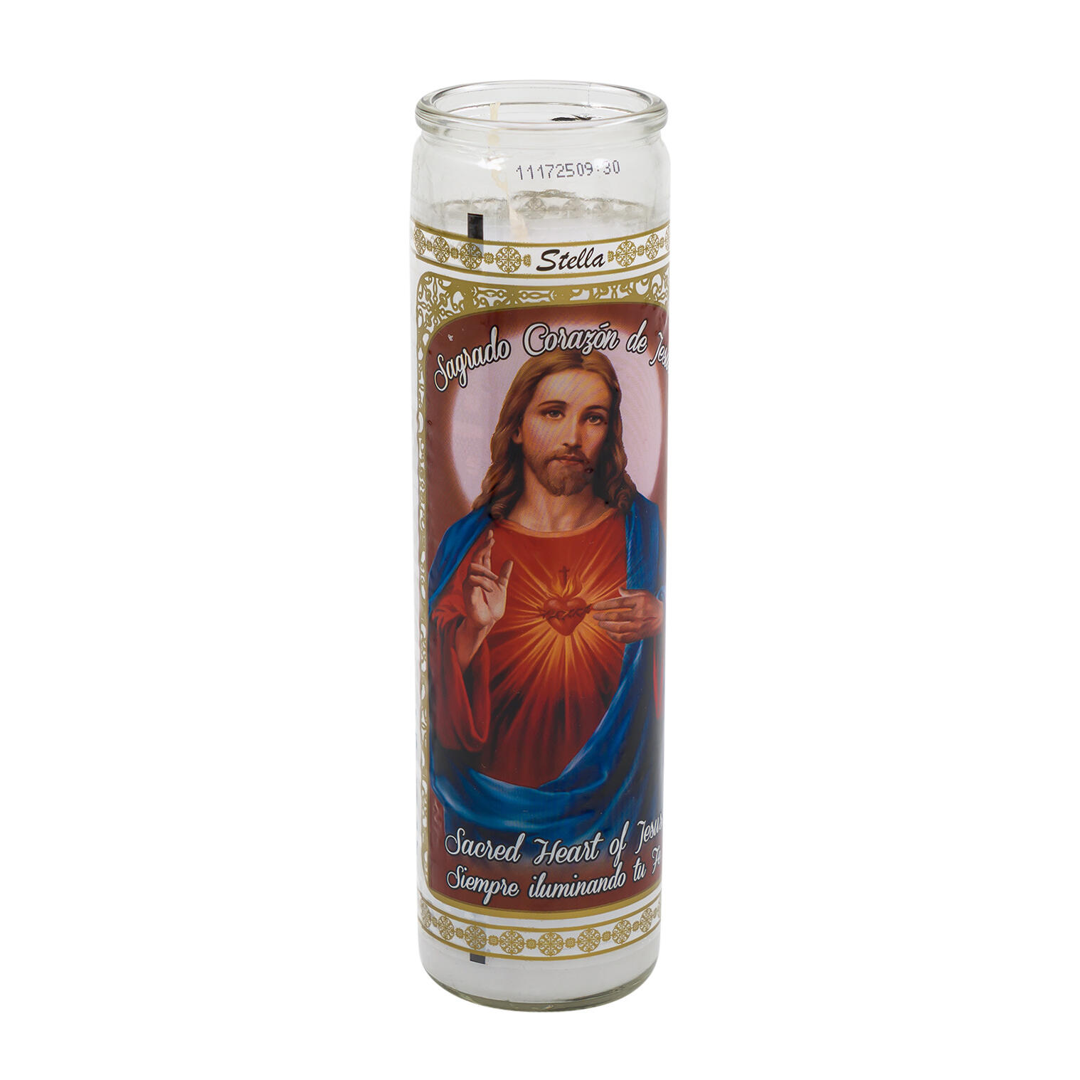 Stella Sacred Heart of Jesus Religious Candle - 8 in