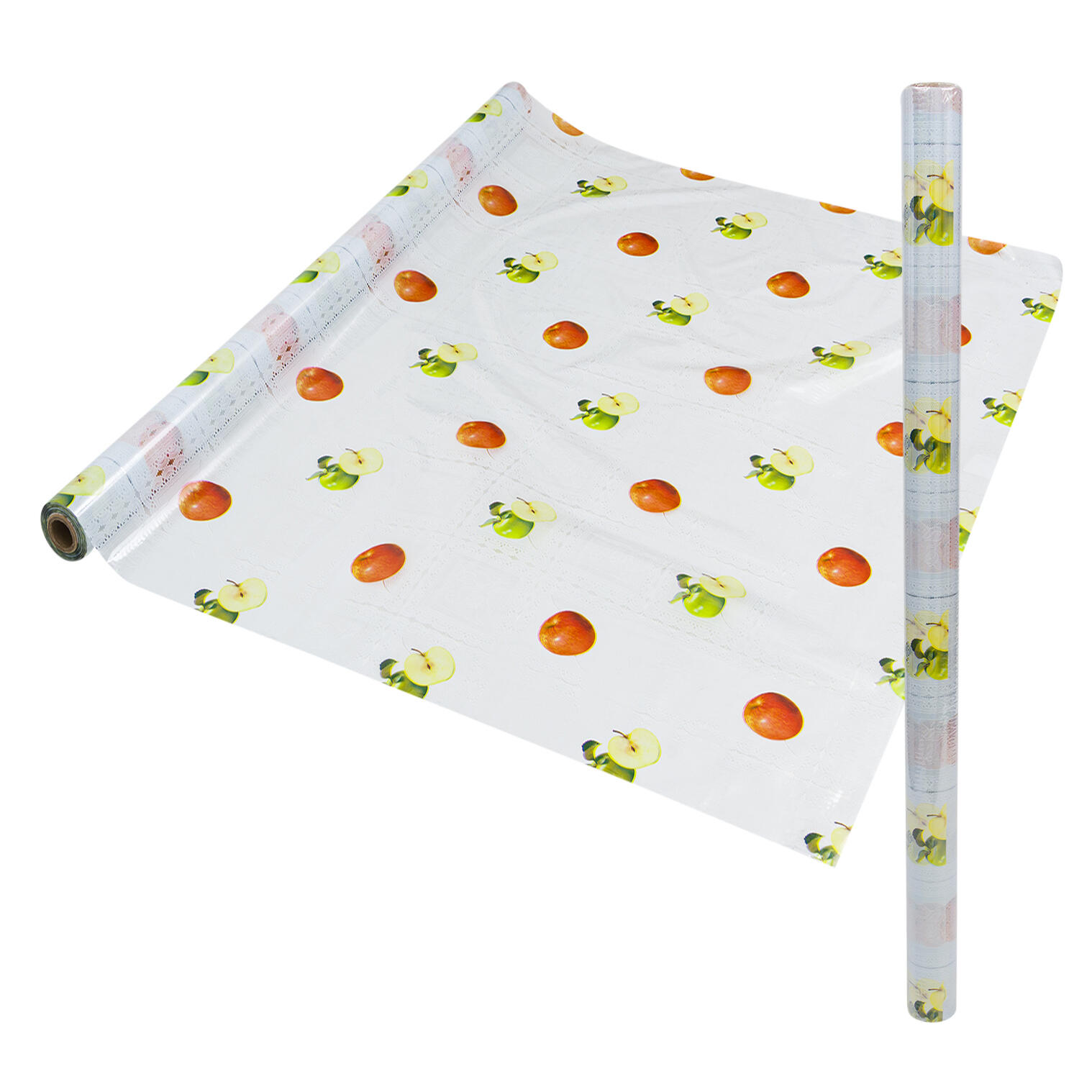 Decorative Apple-Themed Liner - 54 in x 25 yd