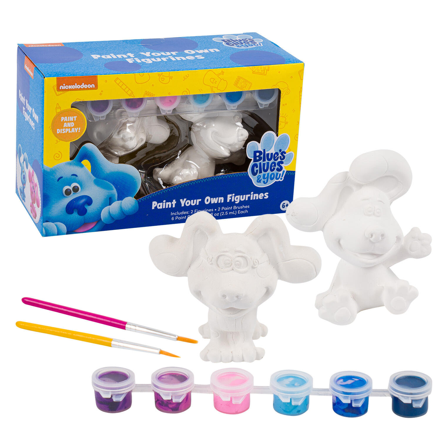 Wholesale Blues Clues 10pc Paint Art Set MULTI