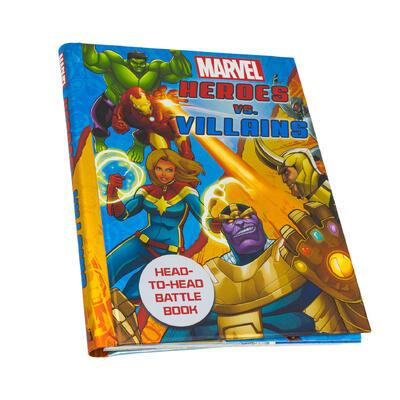 wholesale Marvel Heroes vs. Villains Head-to-Head Battle Book, Action-Packed Fun