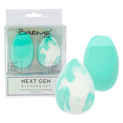 wholesale The Crème Shop Next Gen Blender Set, Latex-Free, Triple Cut, Travel Friendly