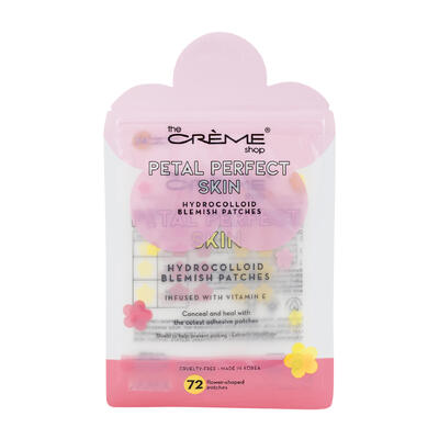 wholesale The Crème Shop Petal Perfect Skin Hydrocolloid Blemish Patches with Vitamin E