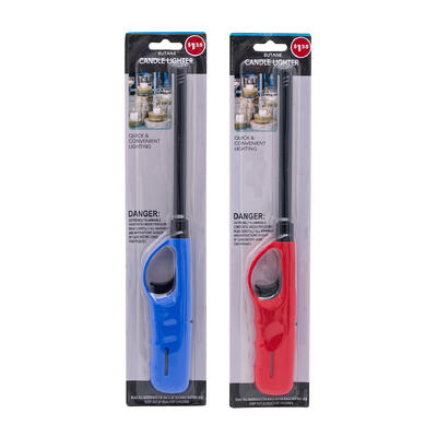 wholesale Butane Candle Lighter, Long-Reach, Multipurpose, Assorted Colors
