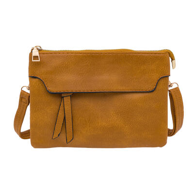 wholesale Women’s Fashion Shoulder Bag with Flap Design & Adjustable Strap