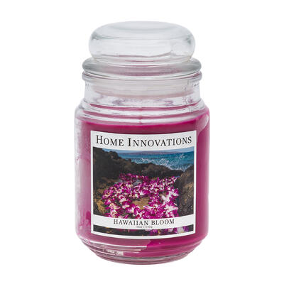 wholesale Home Innovations Hawaiian Bloom Scented Candle, 18oz/510g