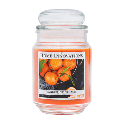 wholesale Home Innovations Tangerine Splash Scented Candle, 18oz/510g