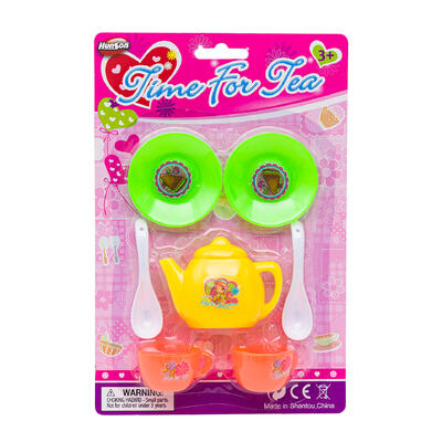 wholesale Hunson Time for Tea Toy Playset, 7 Pieces