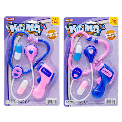 wholesale Hunson Kid MD Hospital Play Set, 4pc, Assorted Colors