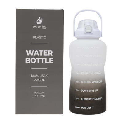 wholesale Plastic Water Bottle, 1-Gallon, Leak-Proof & Durable