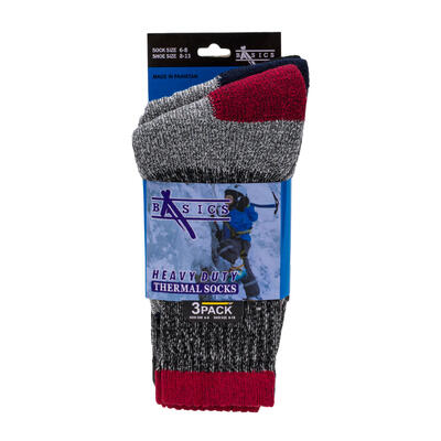 wholesale SOCKS THERMAL,3PK CREWsize6/8