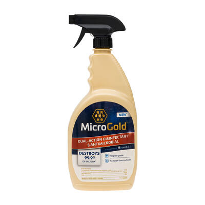 wholesale MicroGold Dual-Action Disinfectant & Antimicrobial Spray, 24 fl oz