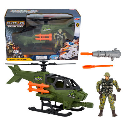 wholesale Elite Ops Special Force Helicopter Toy Playset