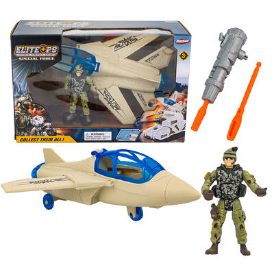 wholesale Elite Ops Special Force Jet Plane Toy Playset