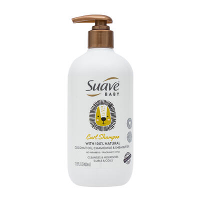 wholesale Suave Baby Curl Shampoo, 13.5 oz, Coconut Oil, Chamomile and Shea Butter