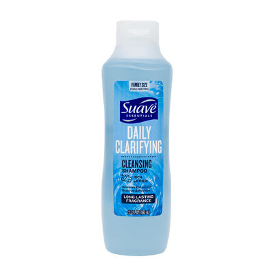wholesale Suave Essentials Daily Clarifying Shampoo, 22.5 oz, Deep Cleansing