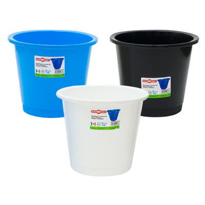 wholesale WASTE BASKET10qt 3 ASSTD