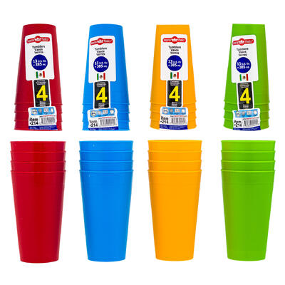 wholesale TUMBLER 13oz 4PK 4ASTD