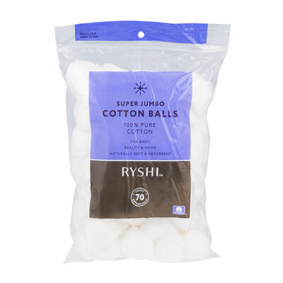 wholesale Super Jumbo Cotton Balls, 70 Count, Pure Cotton