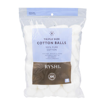 wholesale Triple Size Cotton Balls, 100 Count, Pure Cotton